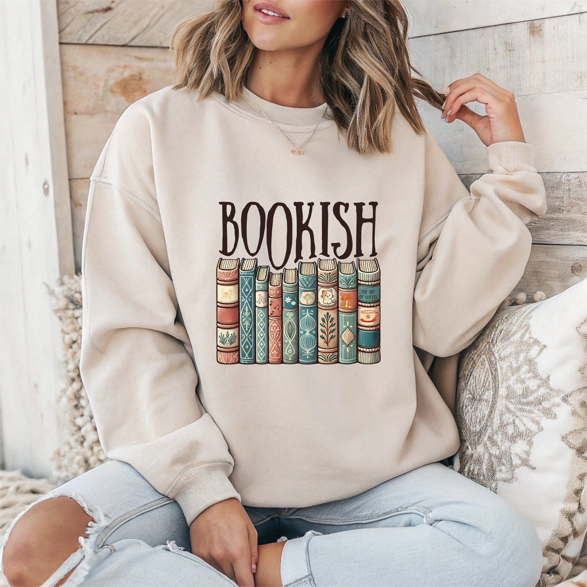 Bookish Reading Sweatshirt Printify