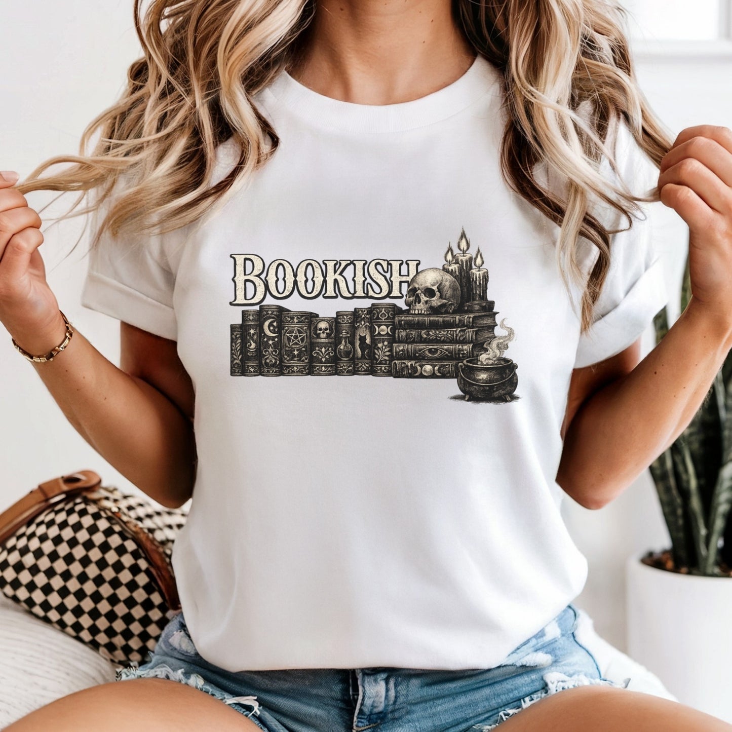 Bookish Gothic Unisex T-shirt