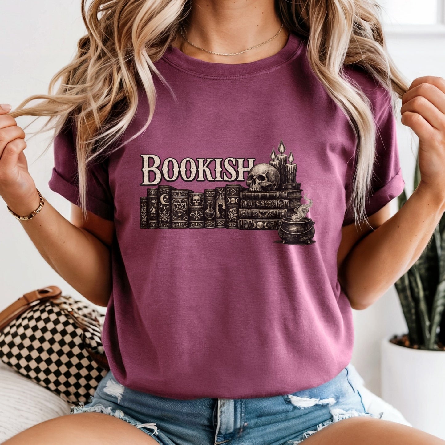 Bookish Gothic Unisex T-shirt