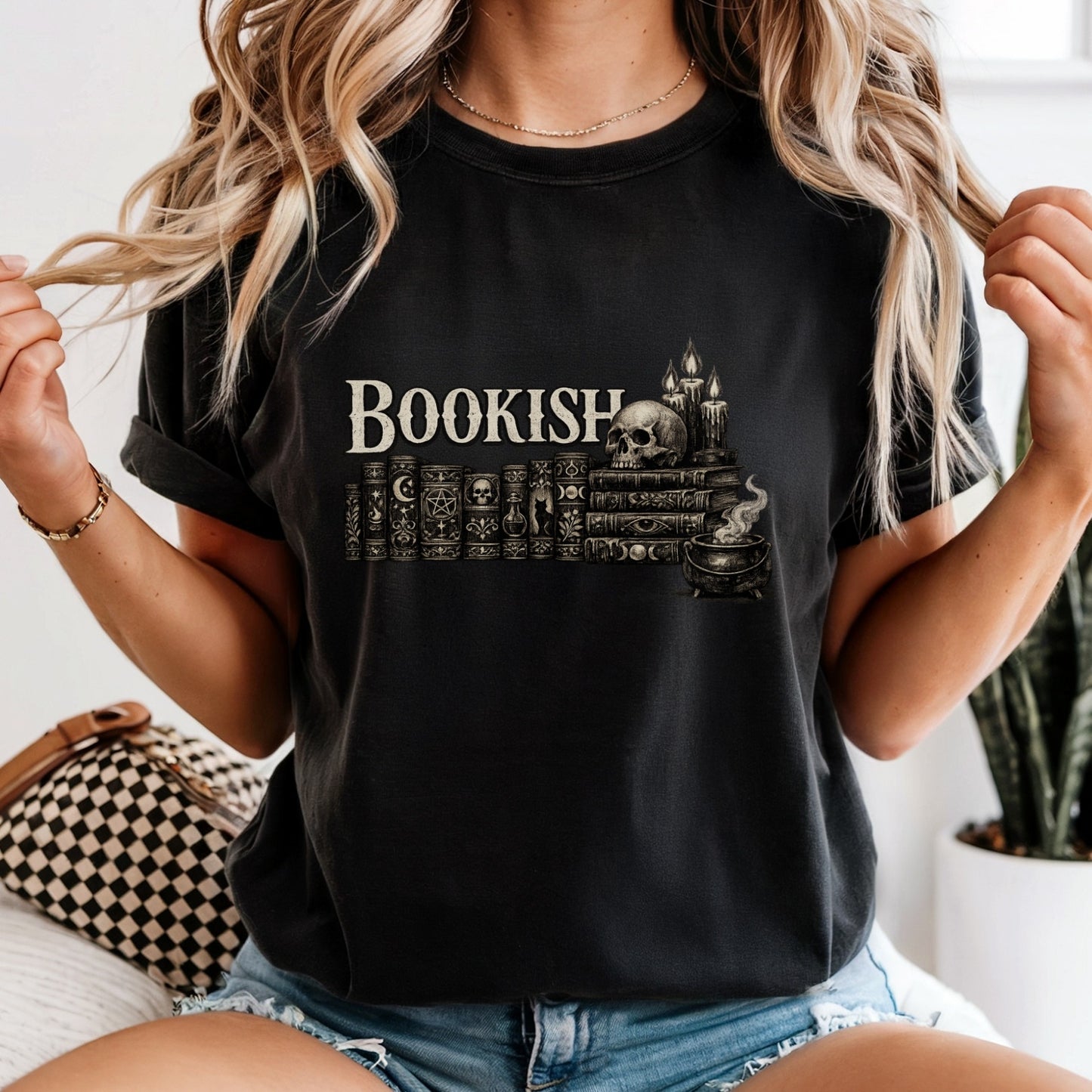 Bookish Gothic Unisex T-shirt