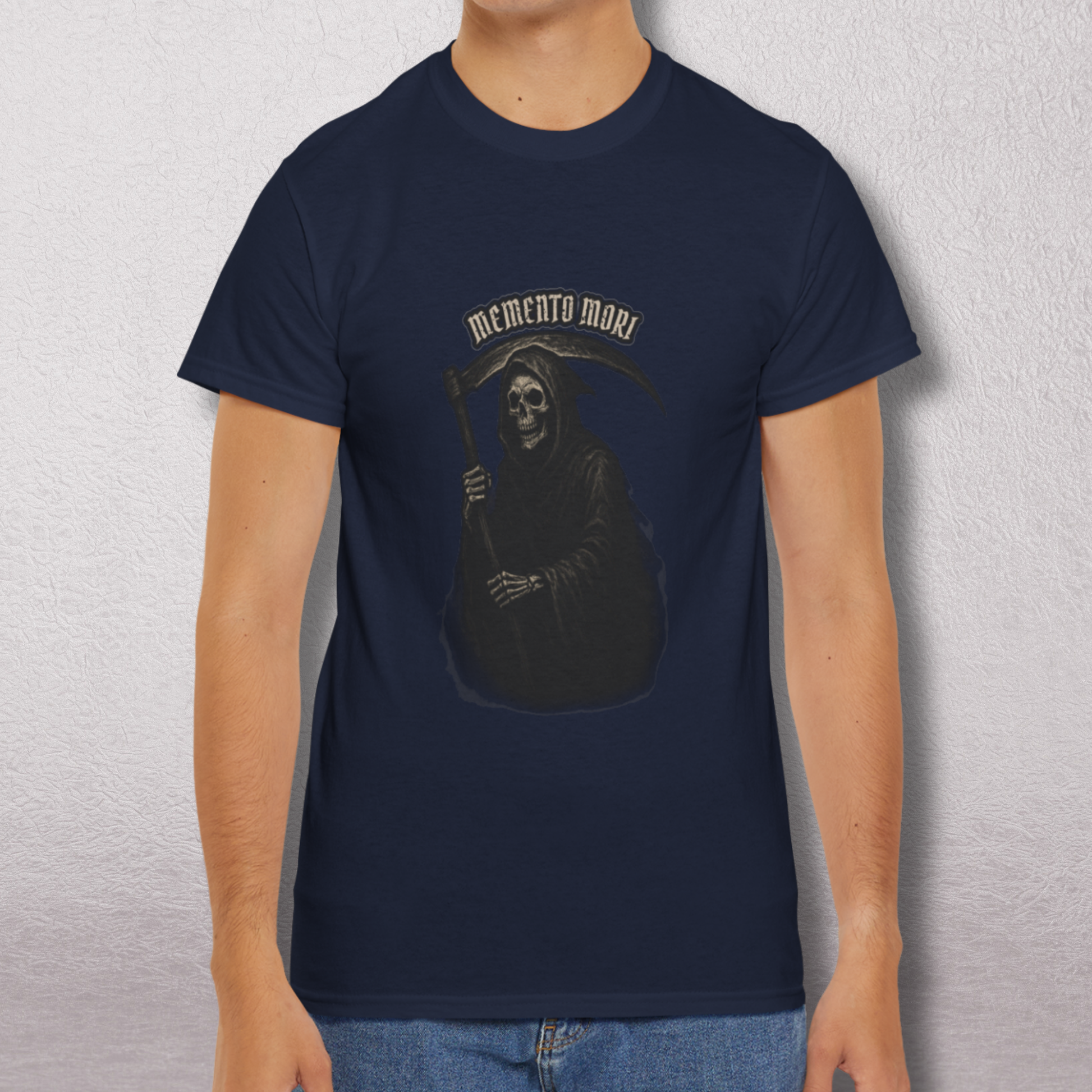 Memento Mori Gothic Unisex Tshirt Printify