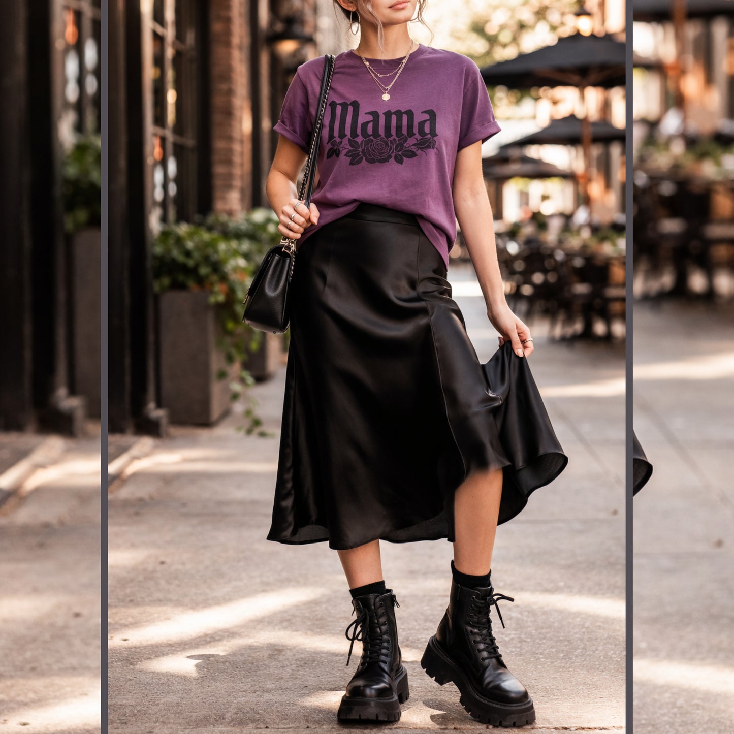 Goth Mama Tshirt Printify