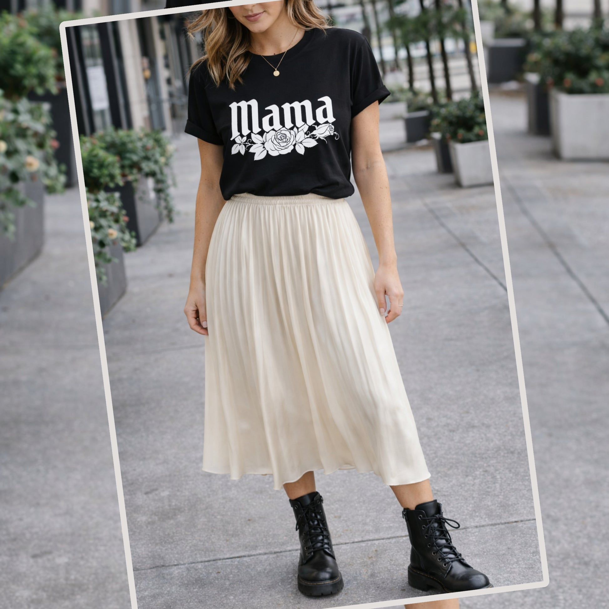 Goth Mama Tshirt Printify