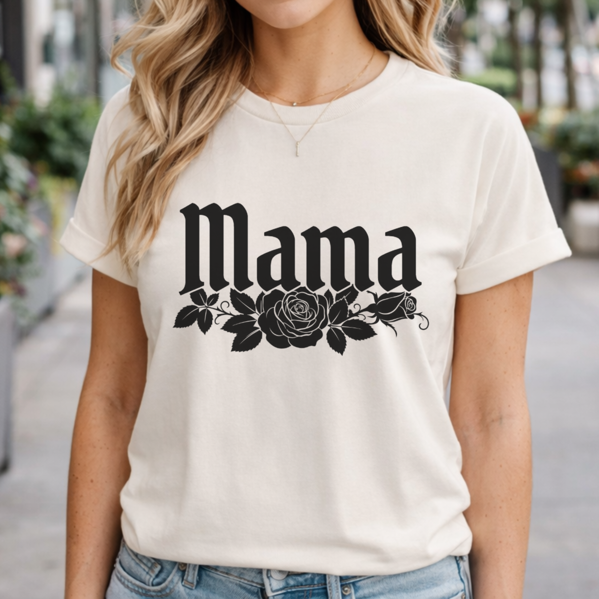 Goth Mama Tshirt Printify