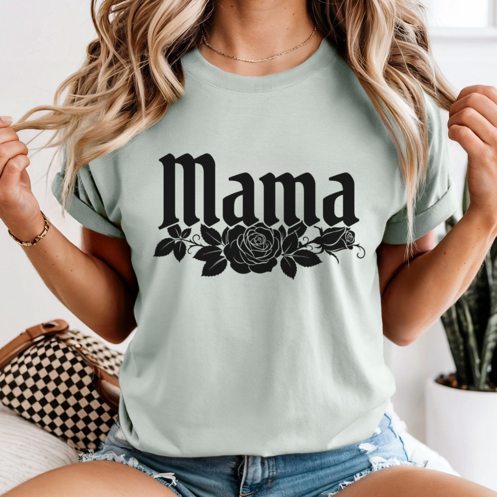 Goth Mama Tshirt Printify
