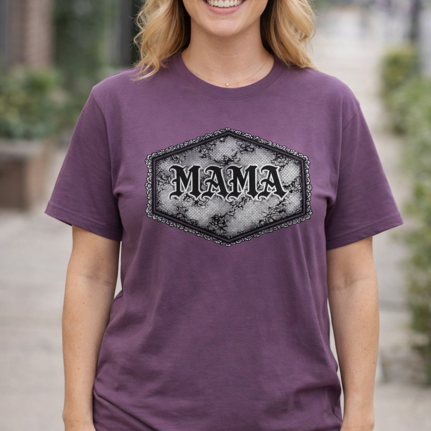Lace Goth Mama Tshirt Printify