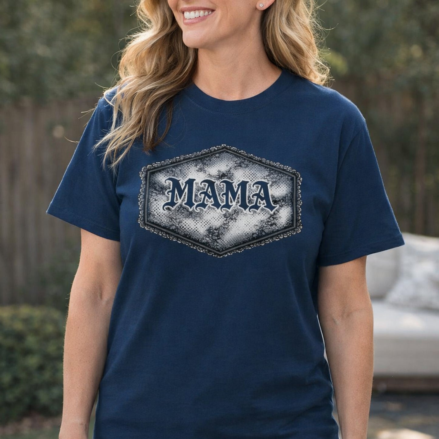 Lace Goth Mama Tshirt Printify