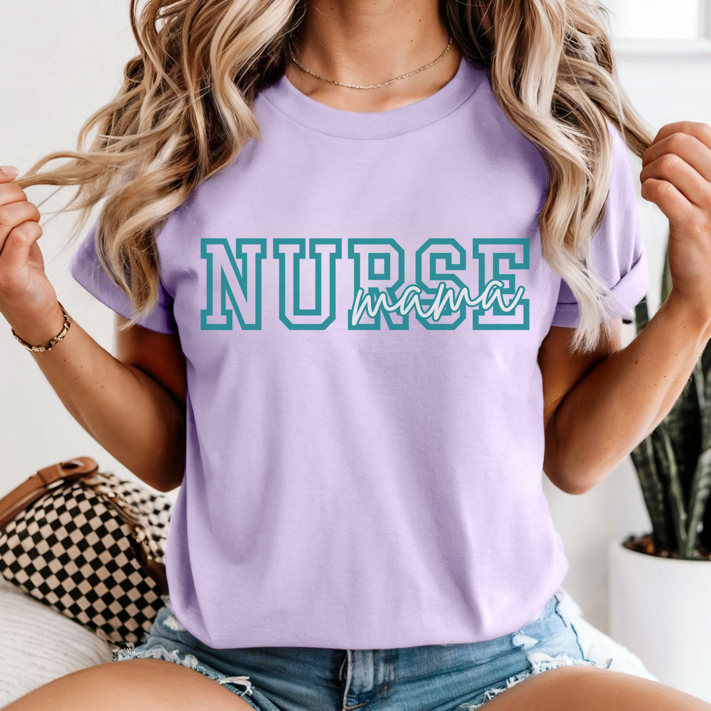 Nurse Mama Tshirt Printify