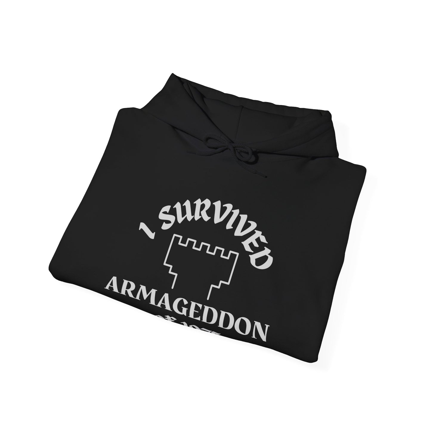 I Survived Armageddon of 1975 Ex JW Unisex Cult Survivor Hoodie