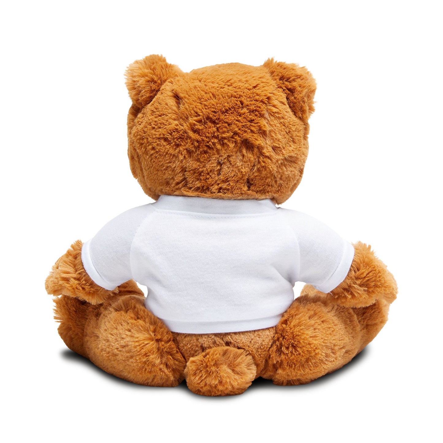 Happy Bearthday Birthday Teddy Bear Plushie in Honey Brown Printify