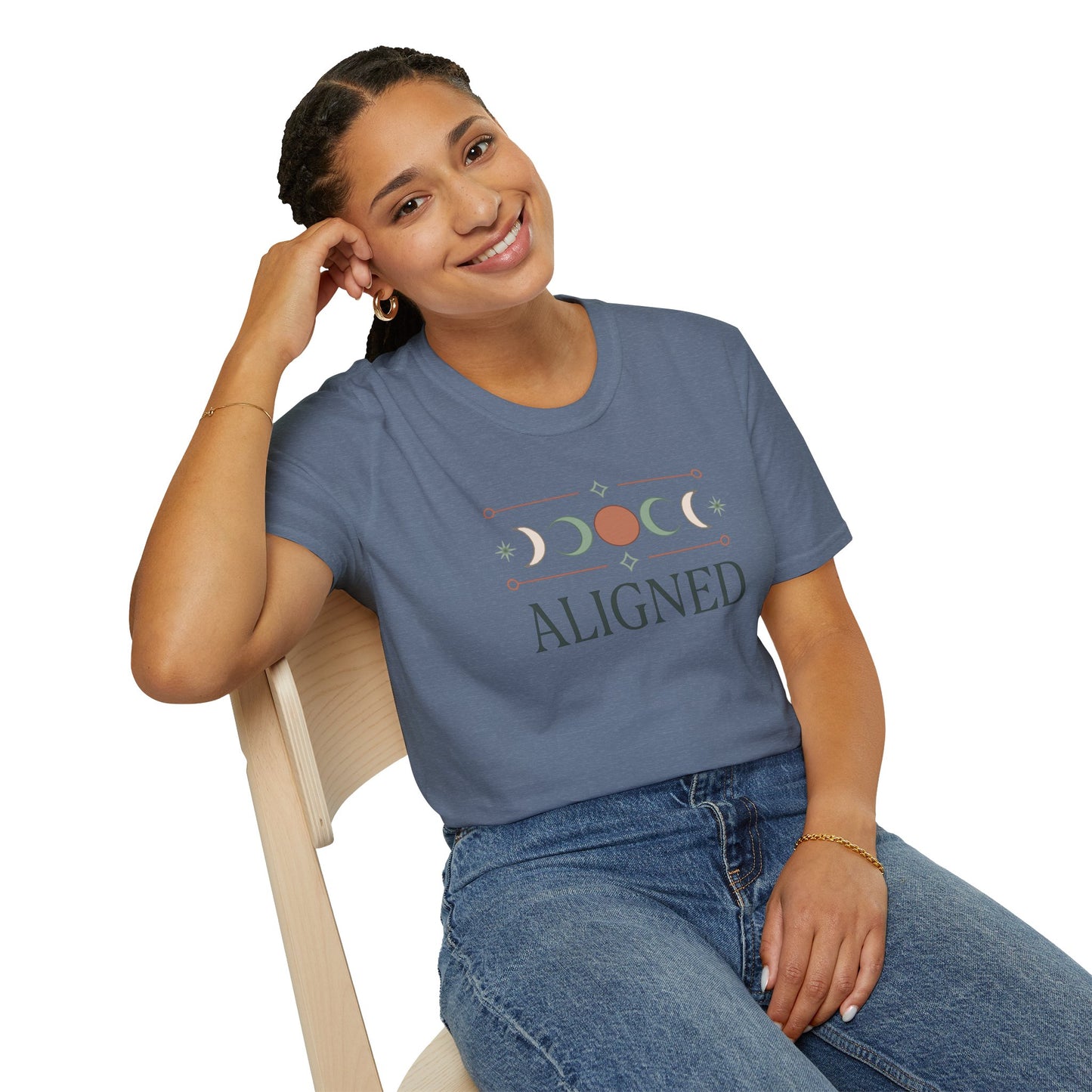 Aligned Moon Phase Unisex Tee