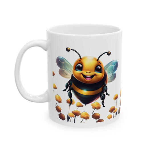 Taza de cerámica Bee Yourself, regalo para amantes de las abejas