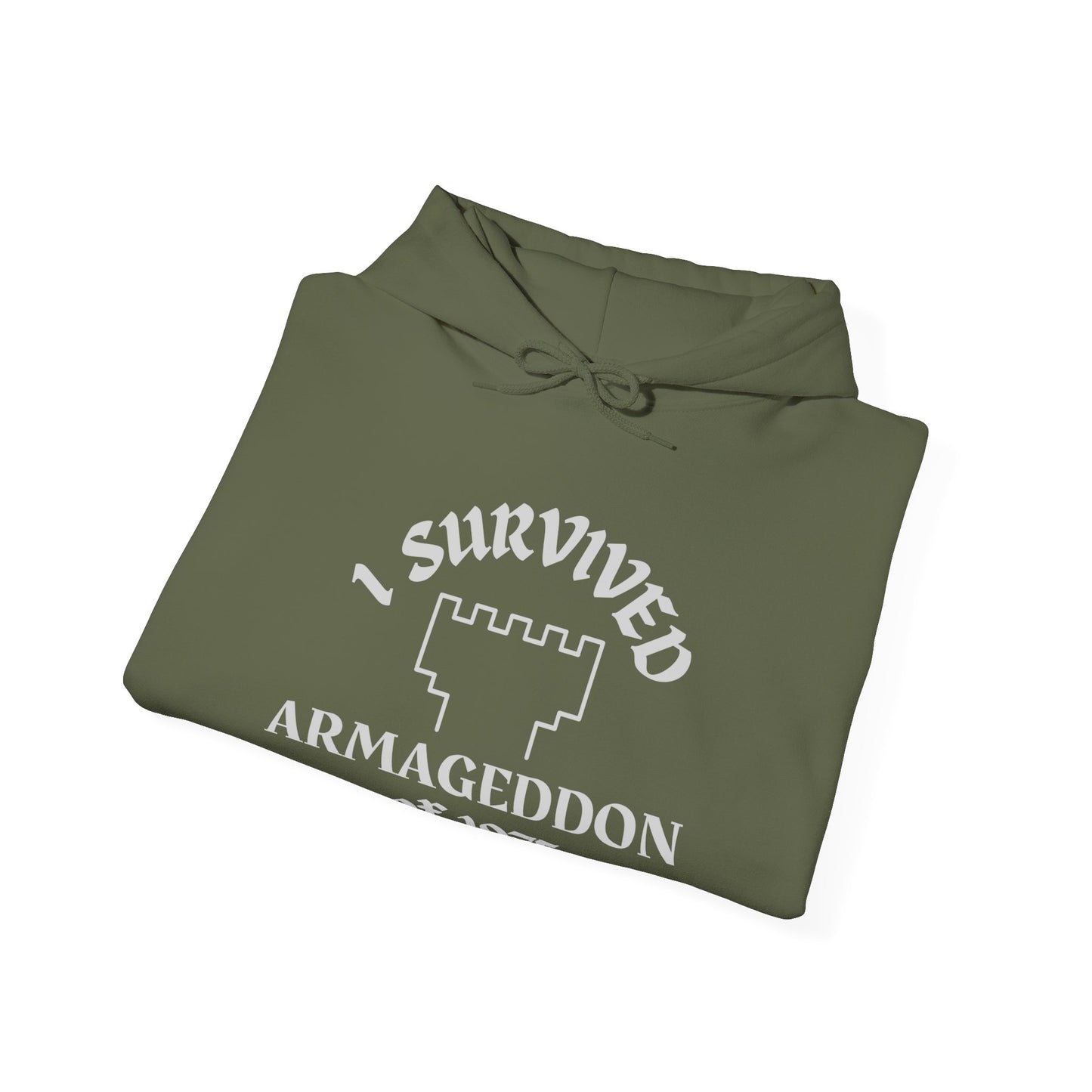 I Survived Armageddon of 1975 Ex JW Unisex Cult Survivor Hoodie