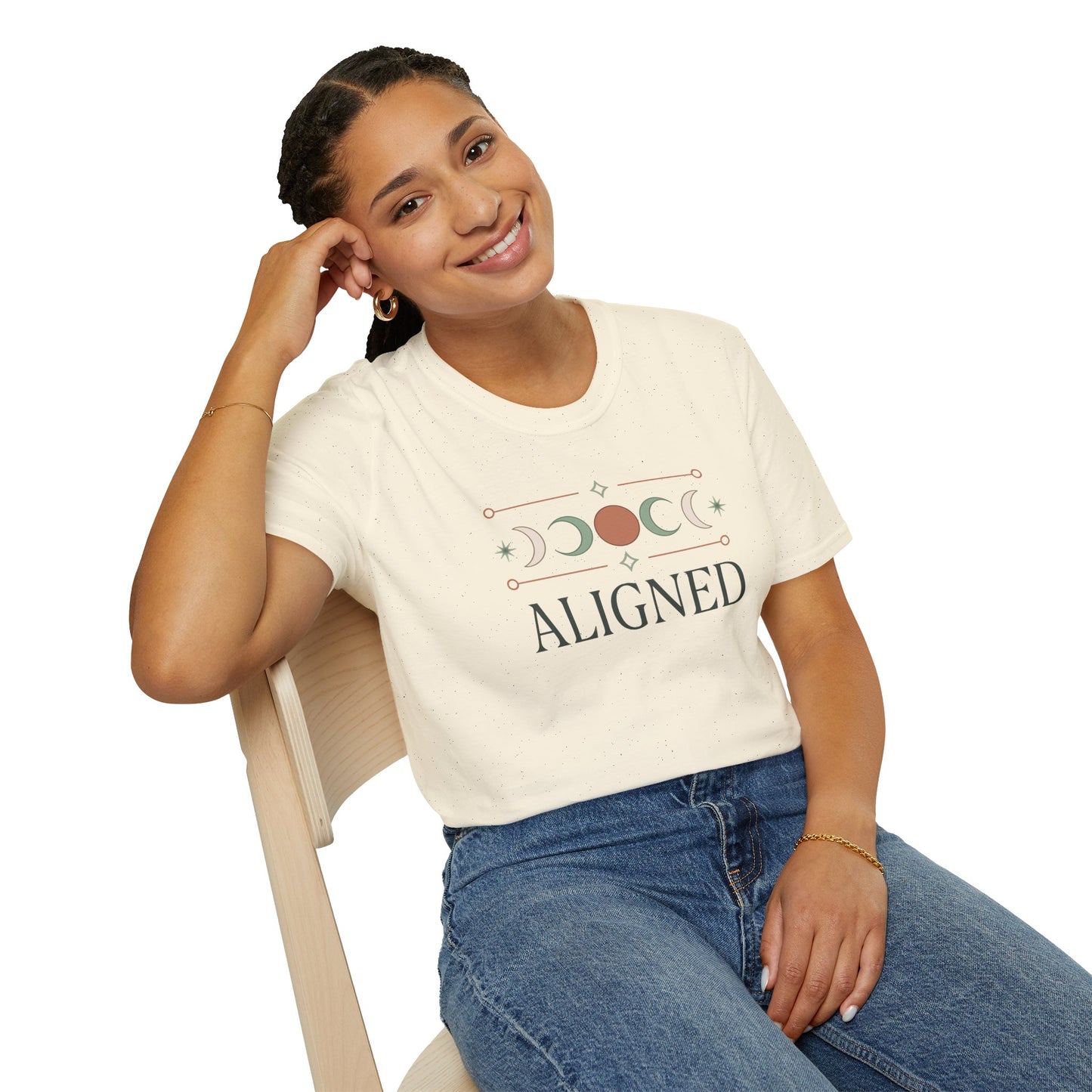 Aligned Moon Phase Unisex Tee