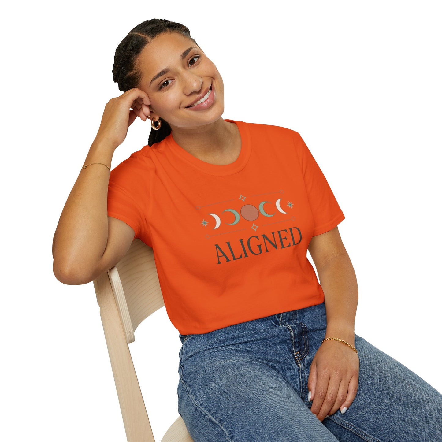 Aligned Moon Phase Unisex Tee