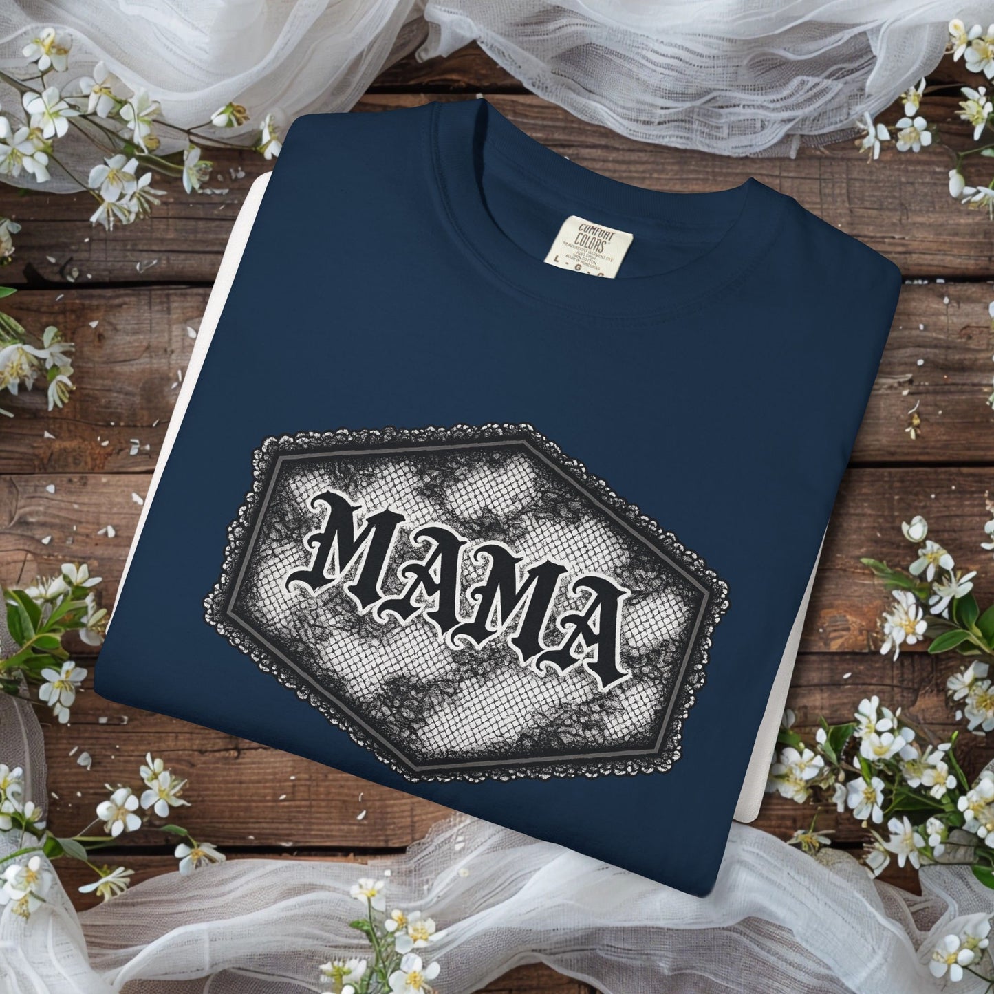 Lace Goth Mama Tshirt Printify
