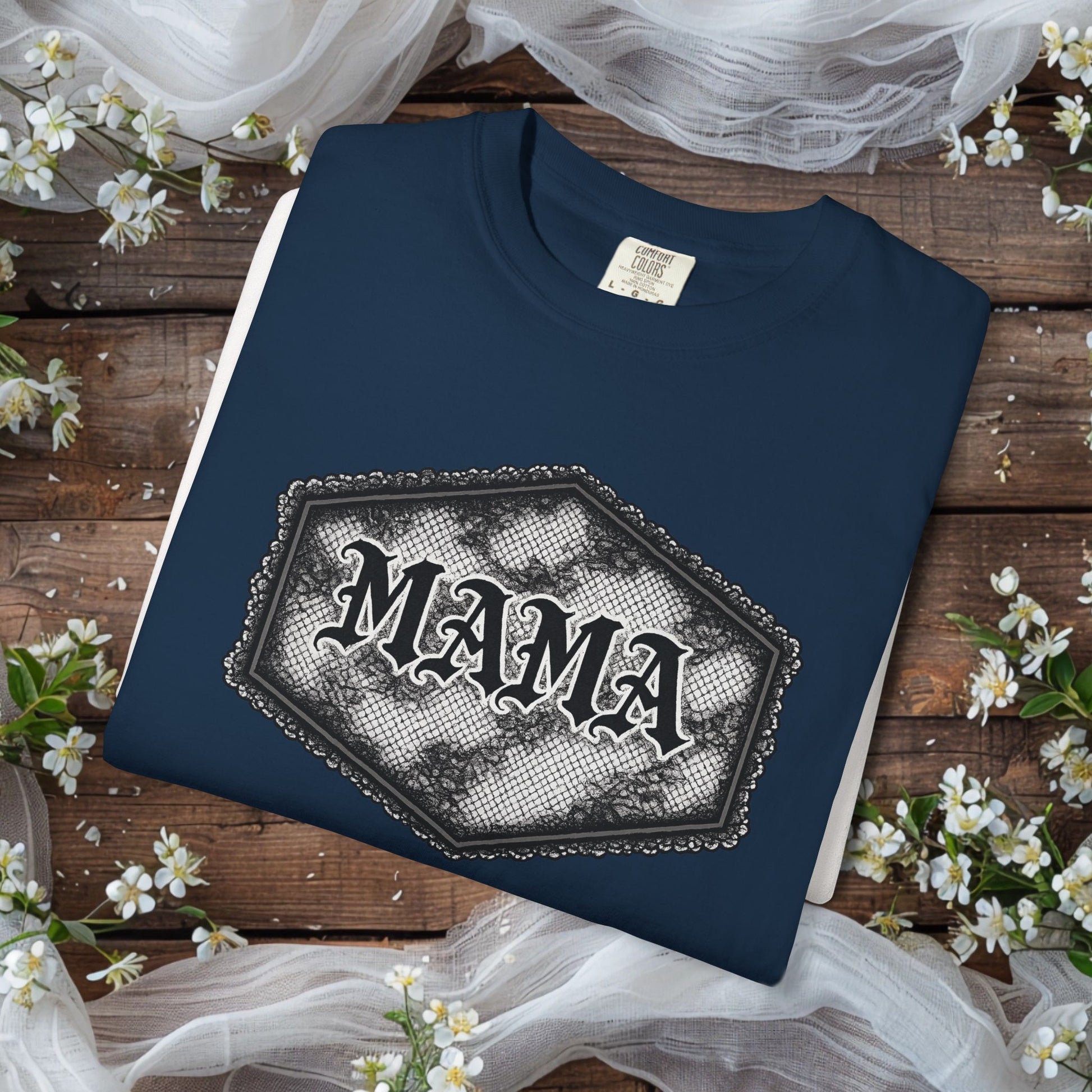 Lace Goth Mama Tshirt Printify