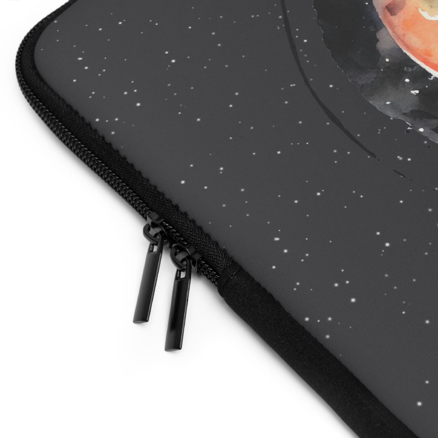 Funda de transporte para iPad y tableta con diseño de gato negro brujo a la luz de la luna en 5 tamaños, de 7 a 17 pulgadas