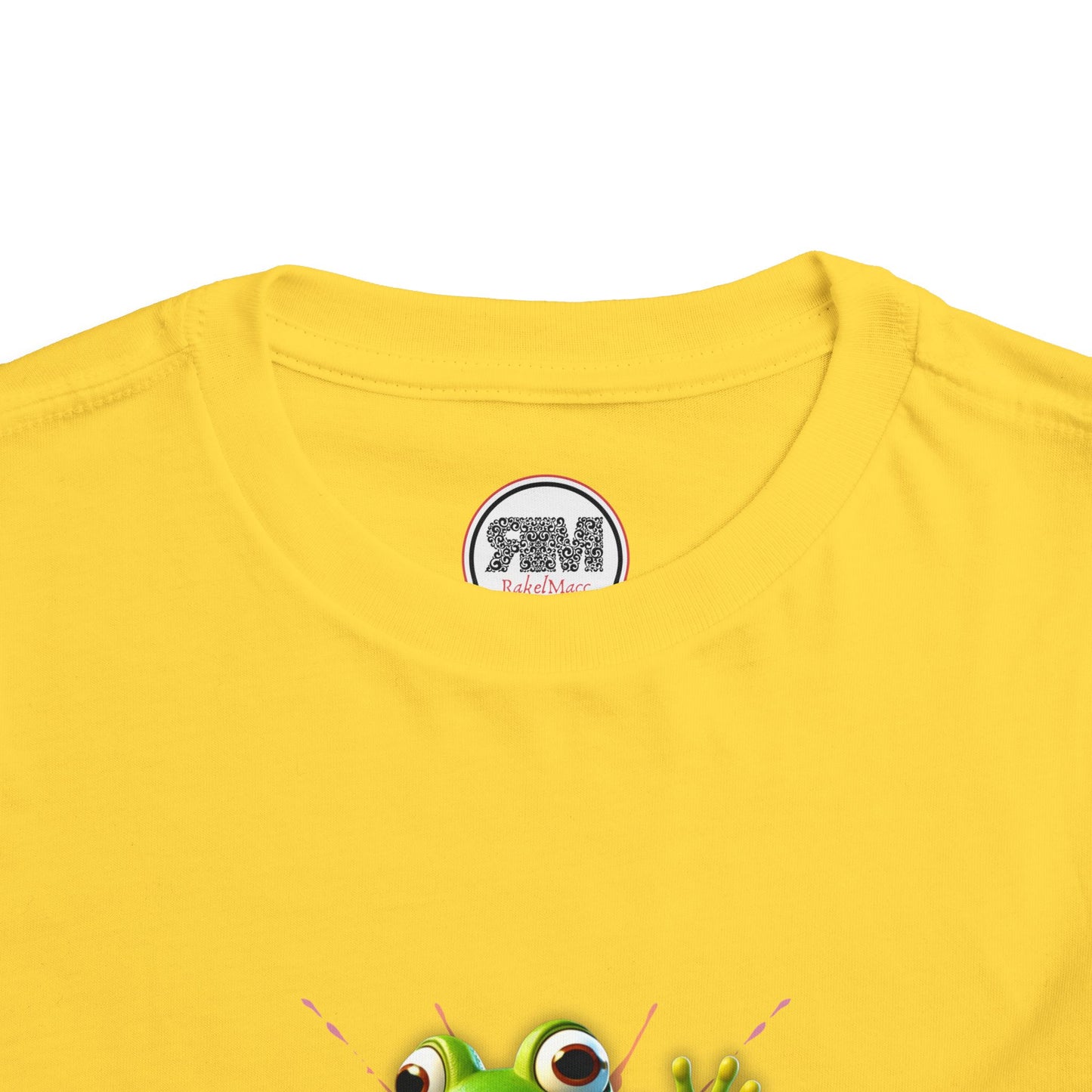 Skateboarding Frog Toddler T-Shirt for Kids