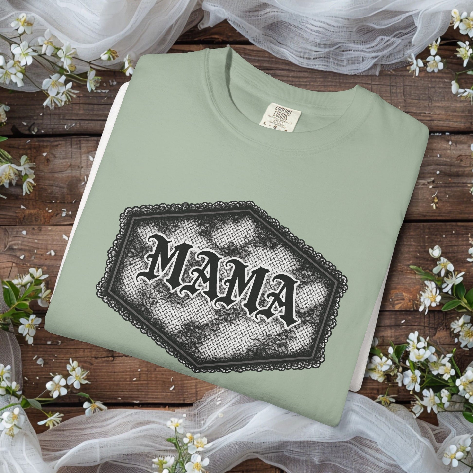 Lace Goth Mama Tshirt Printify