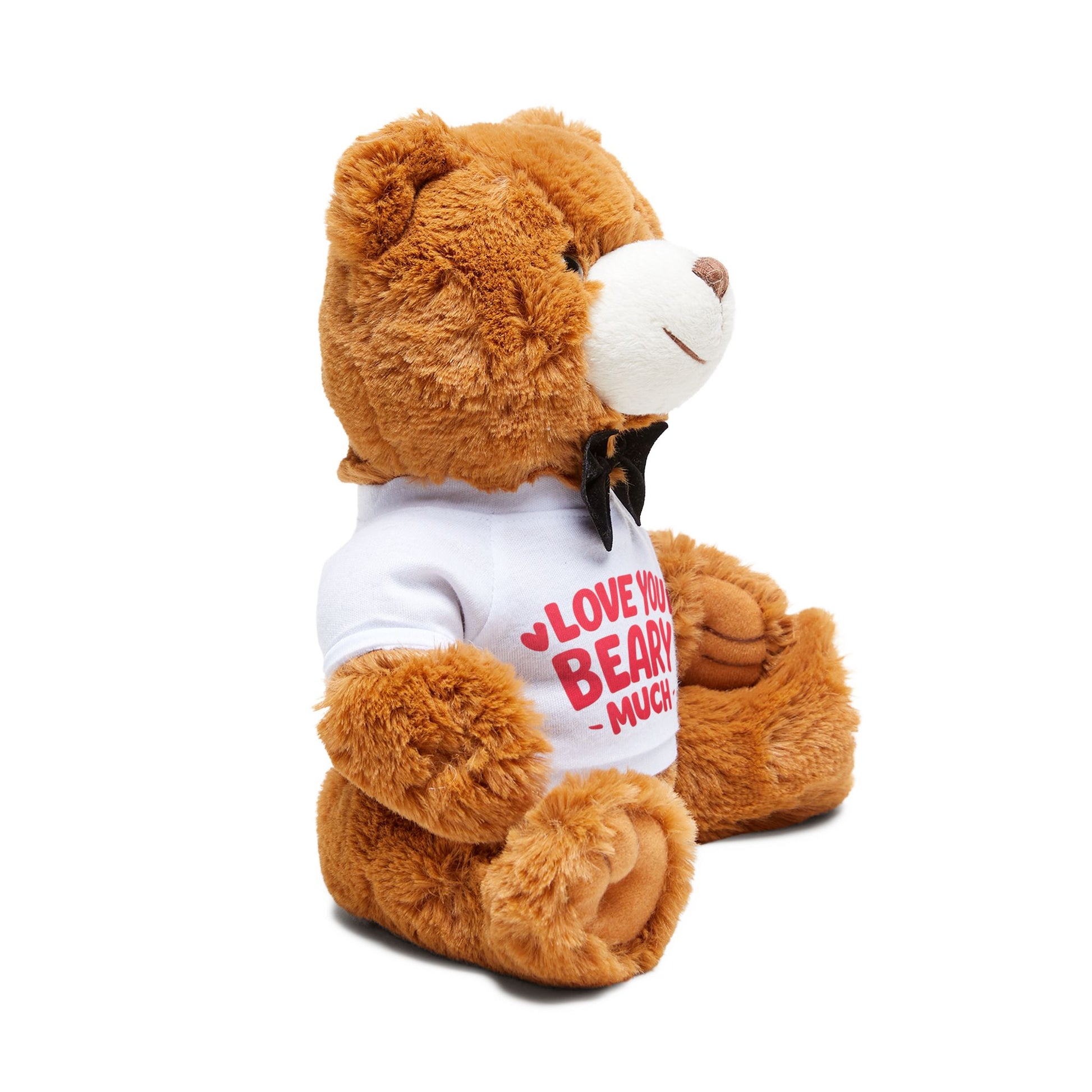 I Love You Beary Much Teddy Bear – Adorable Valentine's Day Plush Gift Printify