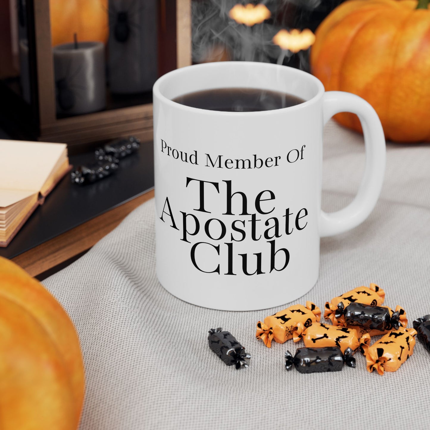Proud Member of the Apostate Club Mug, Ex JW Cult Survivor Coffee Cup White Or Black