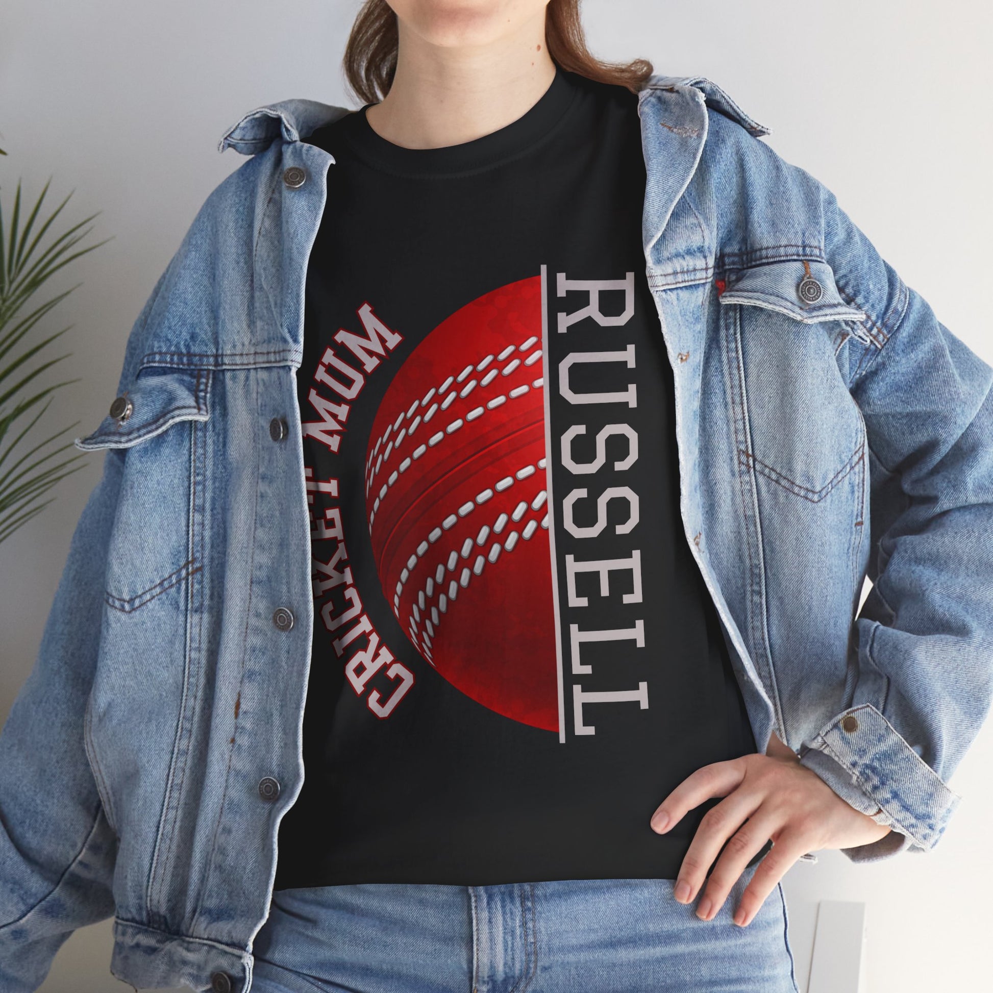 Cricket Mum Personalized Tshirt Printify