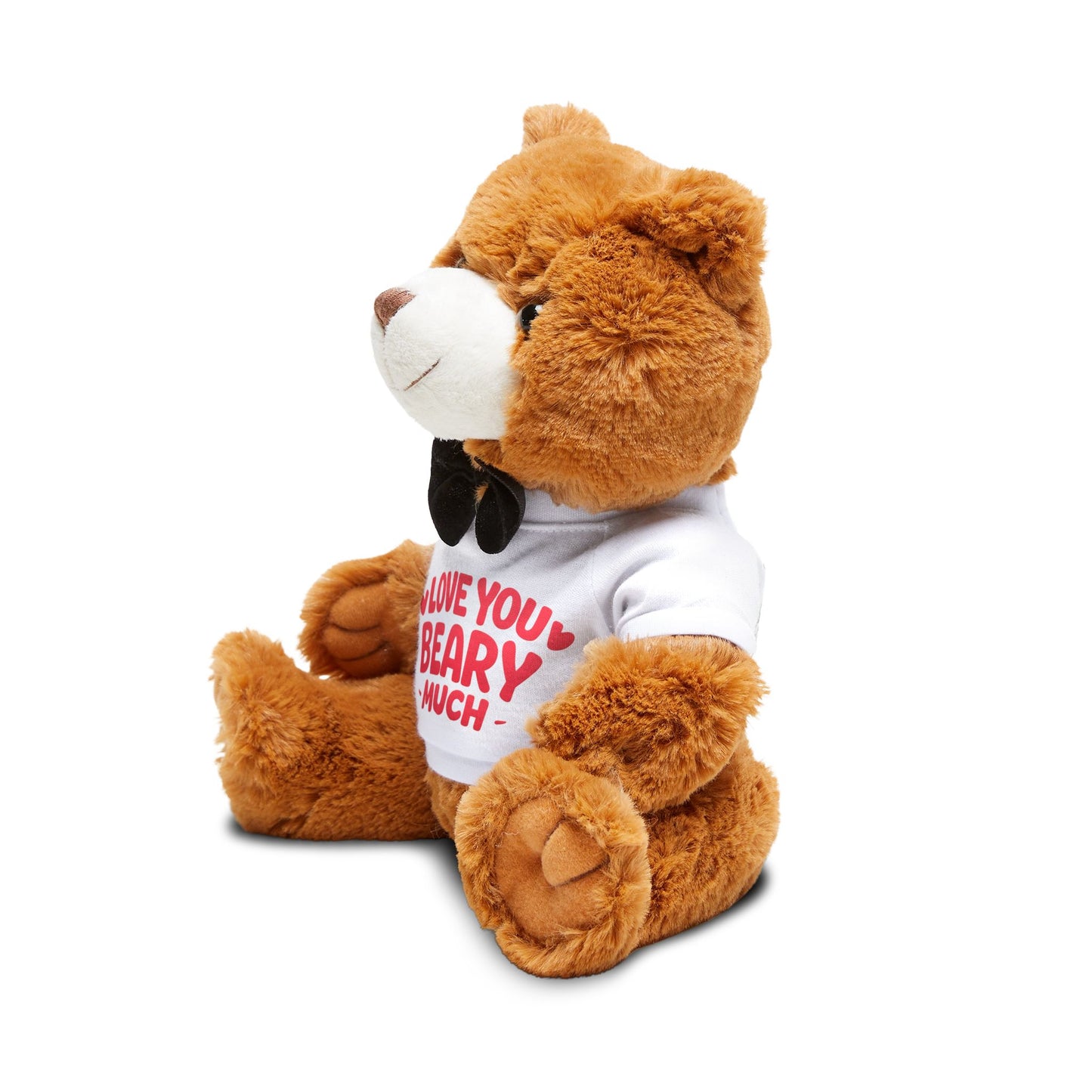 I Love You Beary Much Teddy Bear – Adorable Valentine's Day Plush Gift Printify