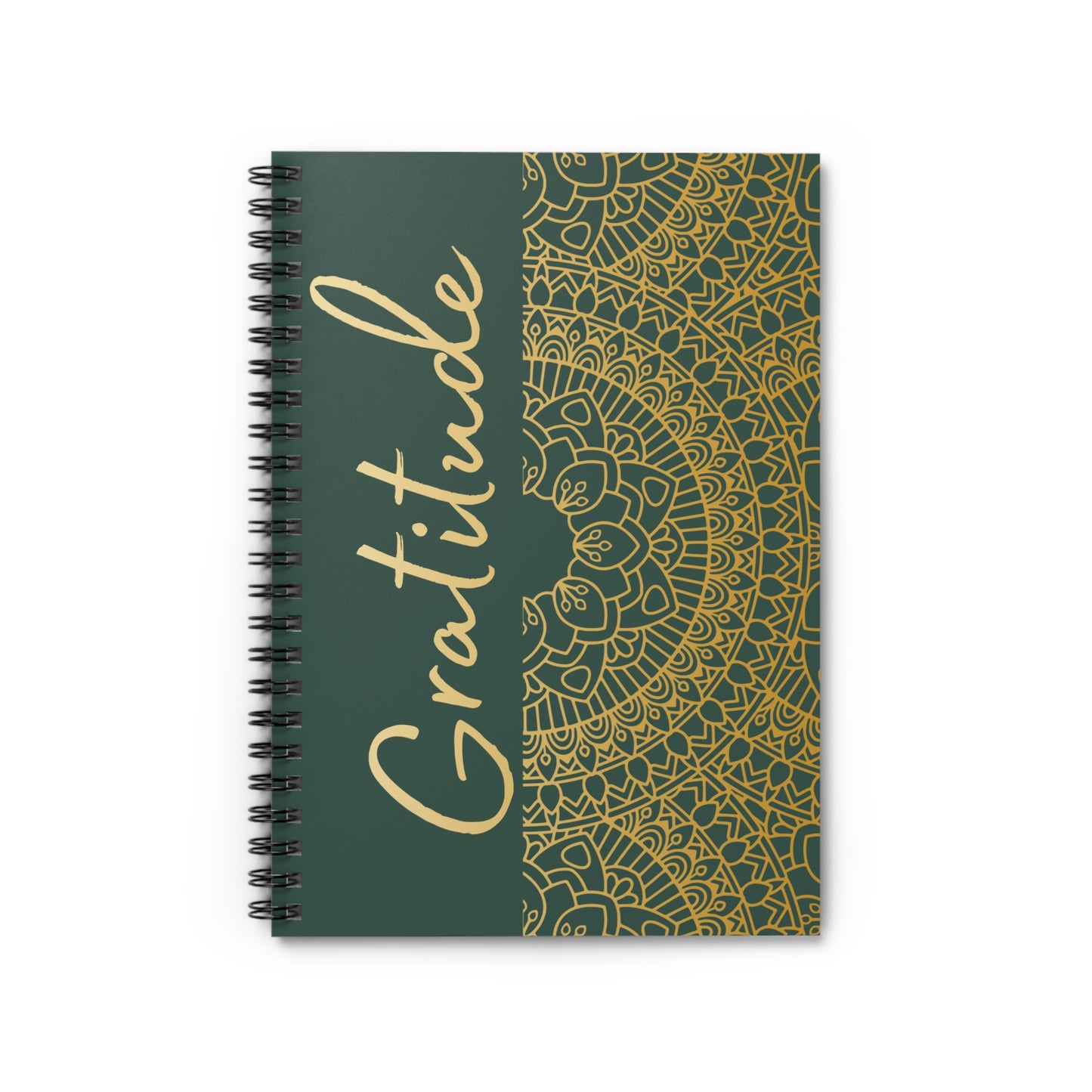 Gratitude Journal Spiral Notebook - Daily Mindfulness & Manifestation Planner