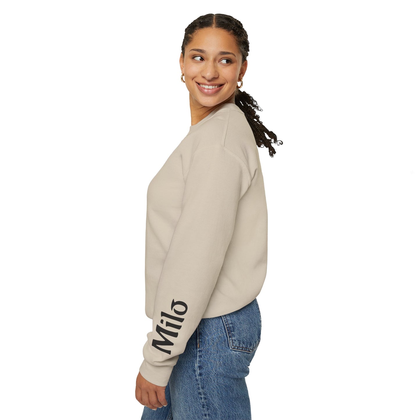 My Cat Valentine Sweatshirt – Custom Pet Photo for Cat Lovers Printify