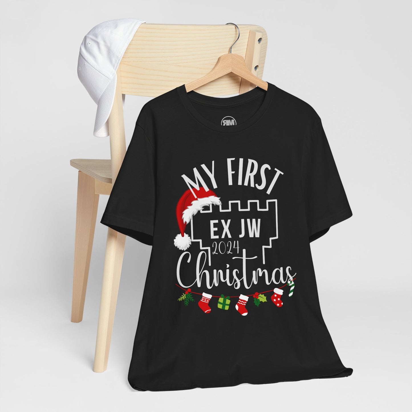 My First Ex JW Christmas Shirt, My First Christmas t-shirt, Cute Christmas Shirt, Christmas Gift, Unisex Christmas Tee in 2 Colors