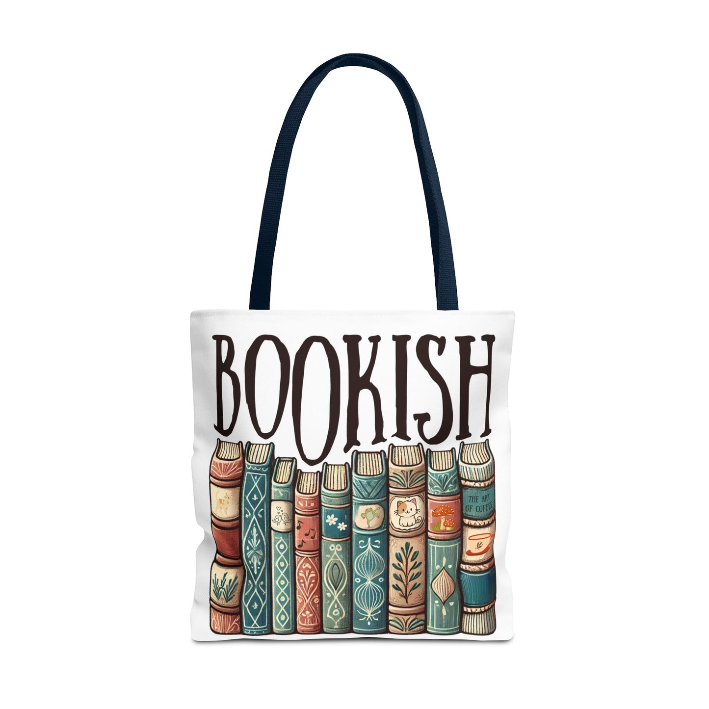 Bookish Library Tote Bag for Literary Bookworms