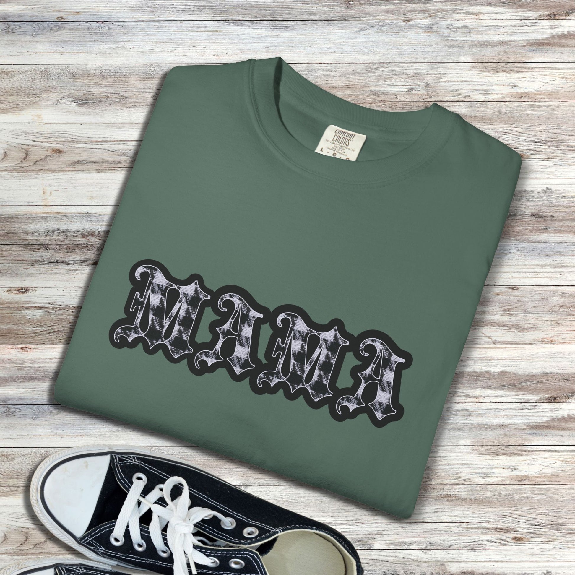 Edgy Goth Mama Tshirt Printify