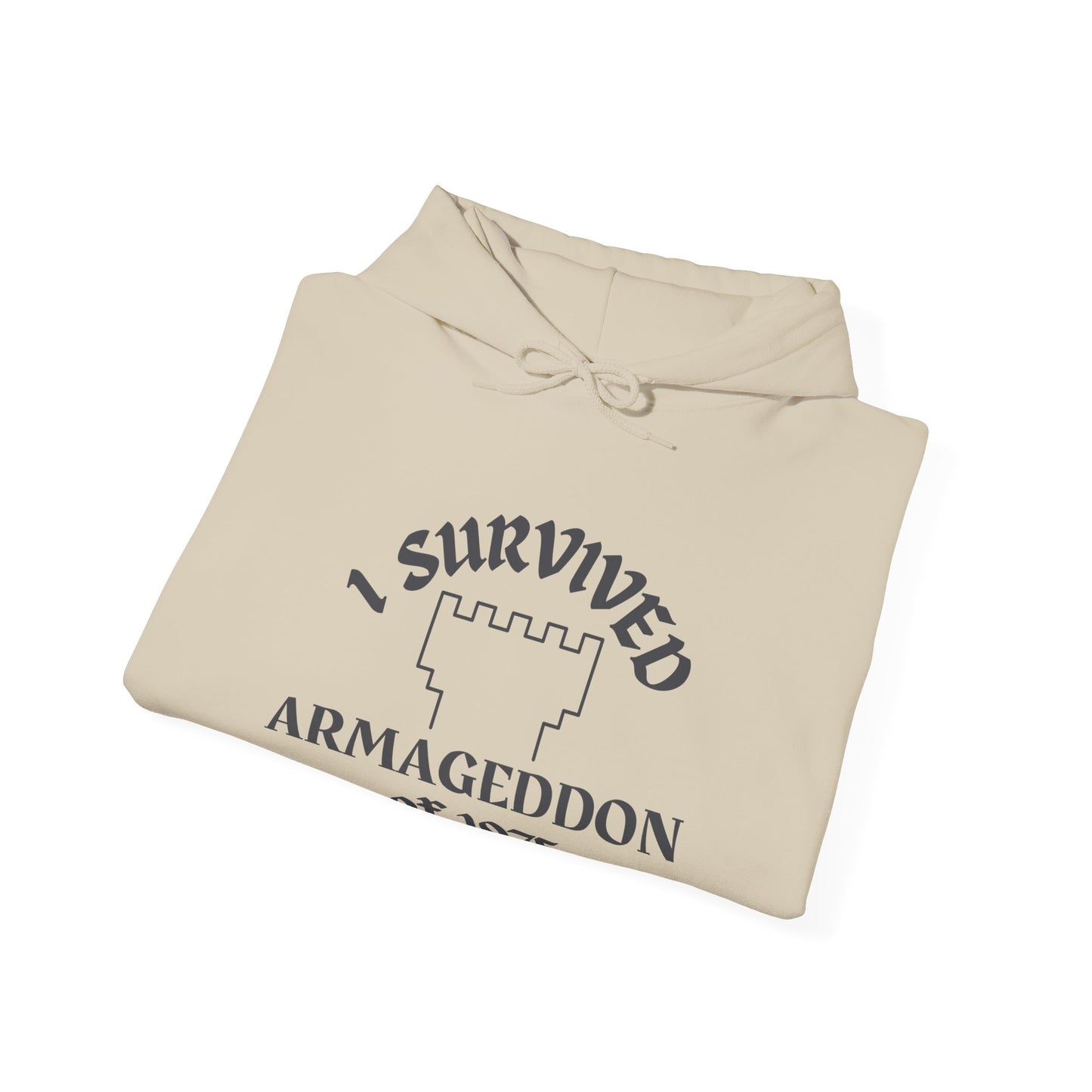 I Survived Armageddon of 1975 Ex JW Unisex Cult Survivor Hoodie