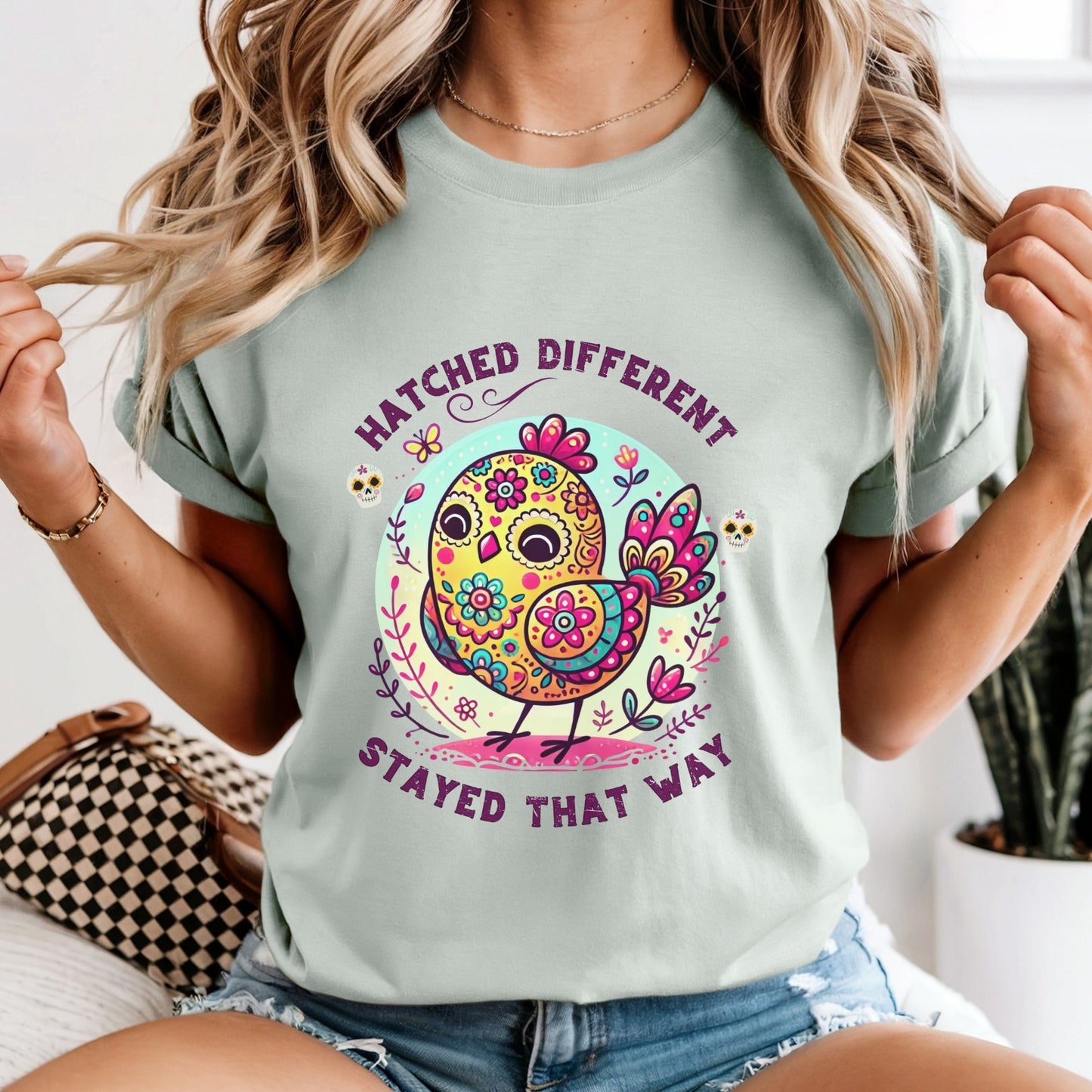 Hatched Different Stayed That Way Weirdcore T-Shirt