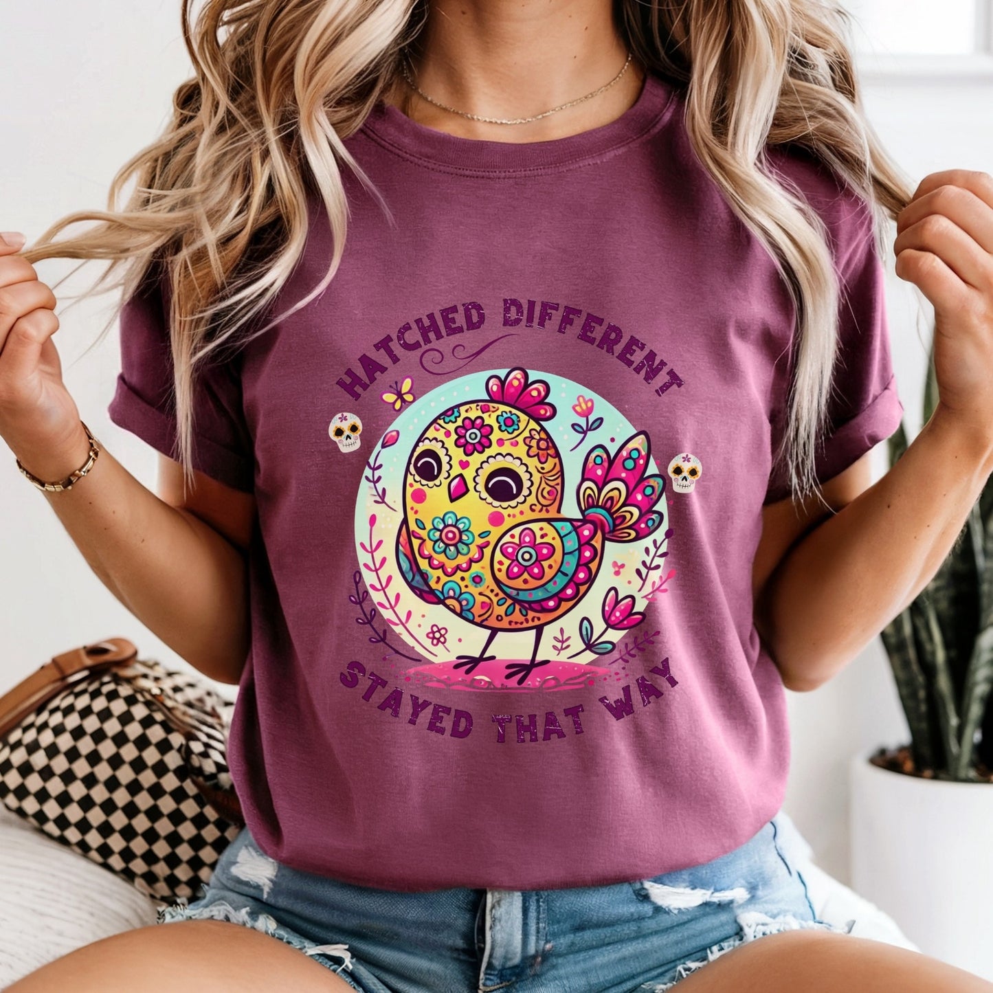 Hatched Different Stayed That Way Weirdcore T-Shirt