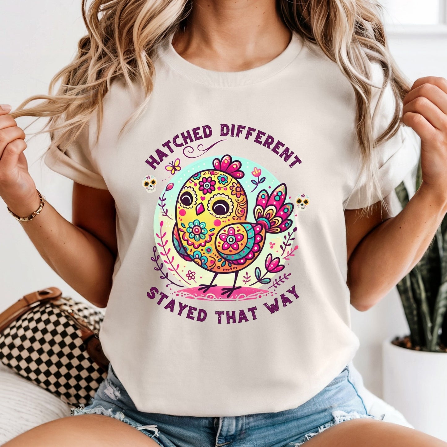 Hatched Different Stayed That Way Weirdcore T-Shirt