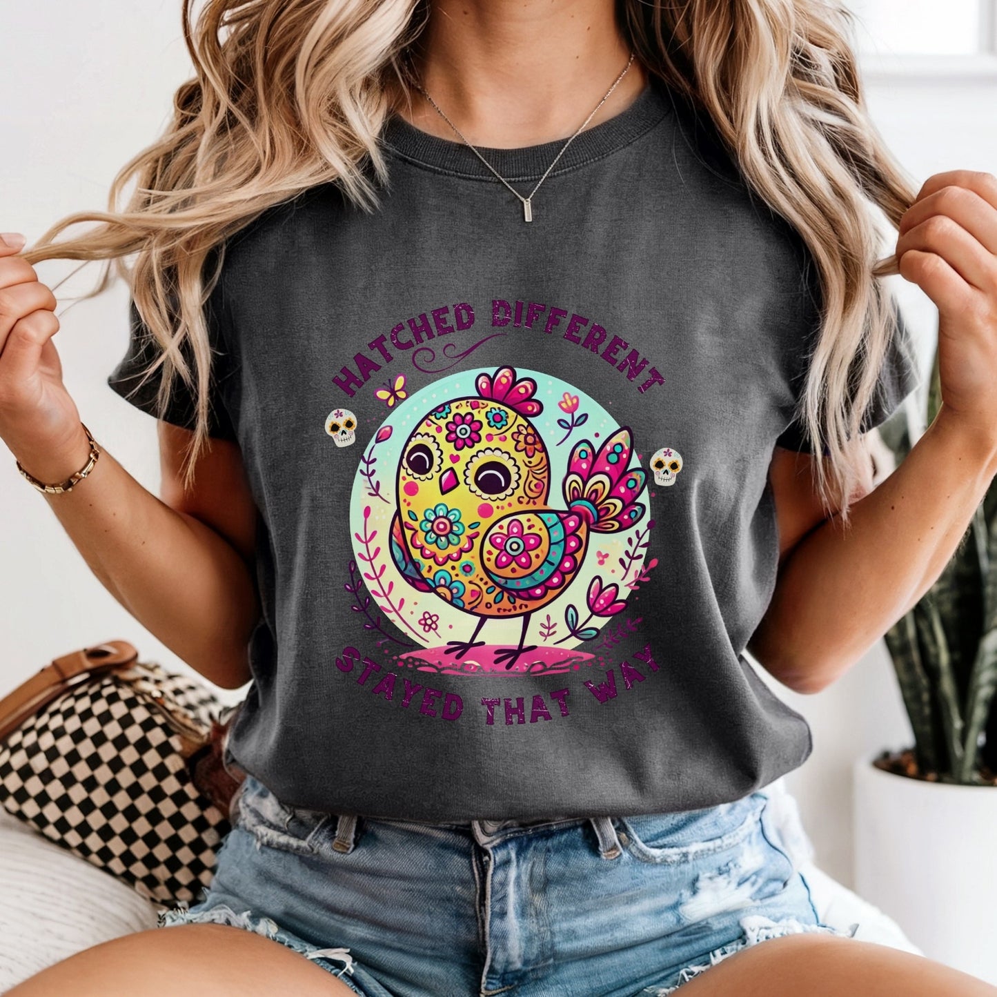 Hatched Different Stayed That Way Weirdcore T-Shirt