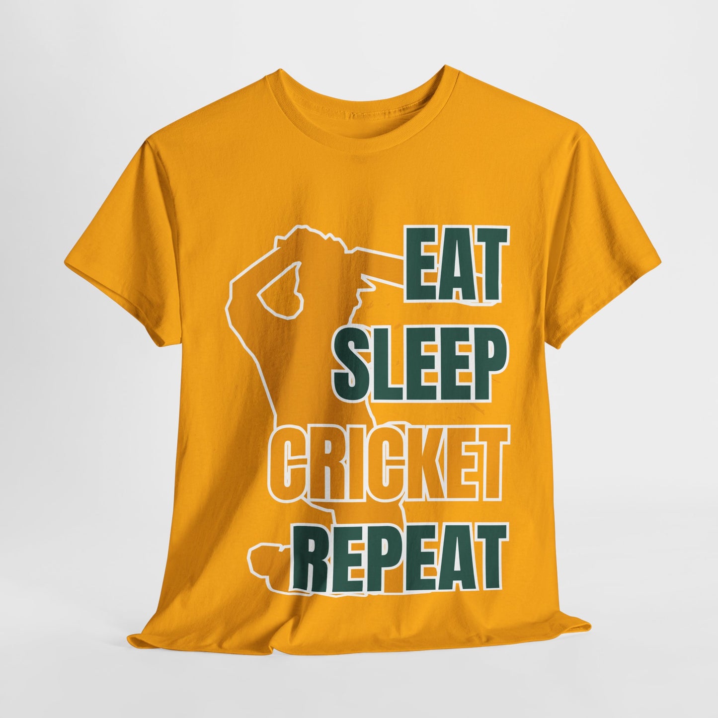 Eat Sleep Cricket Repeat Tee