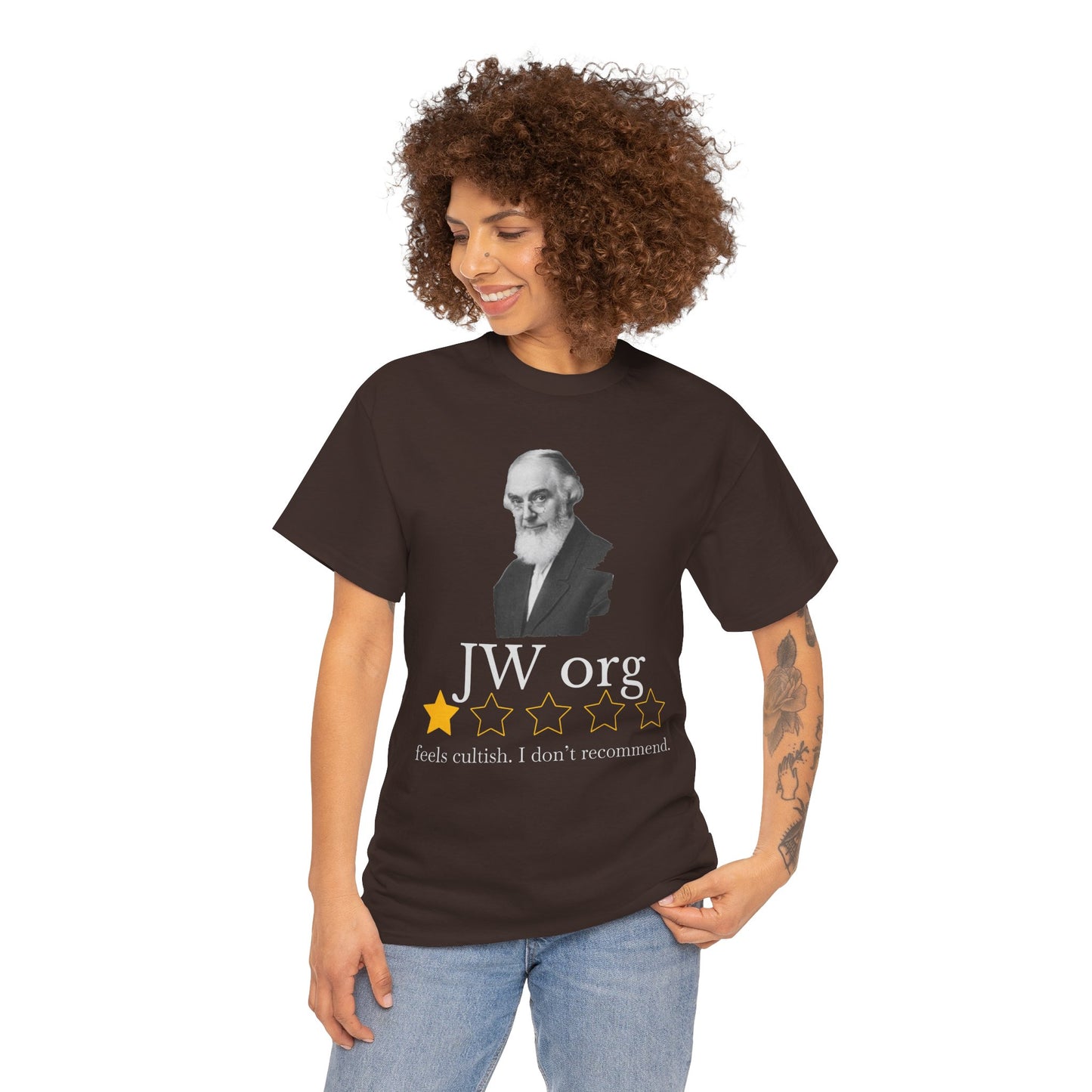 Ex Jw Parody Charles Taze Russell JW Org Review Funny T-shirt