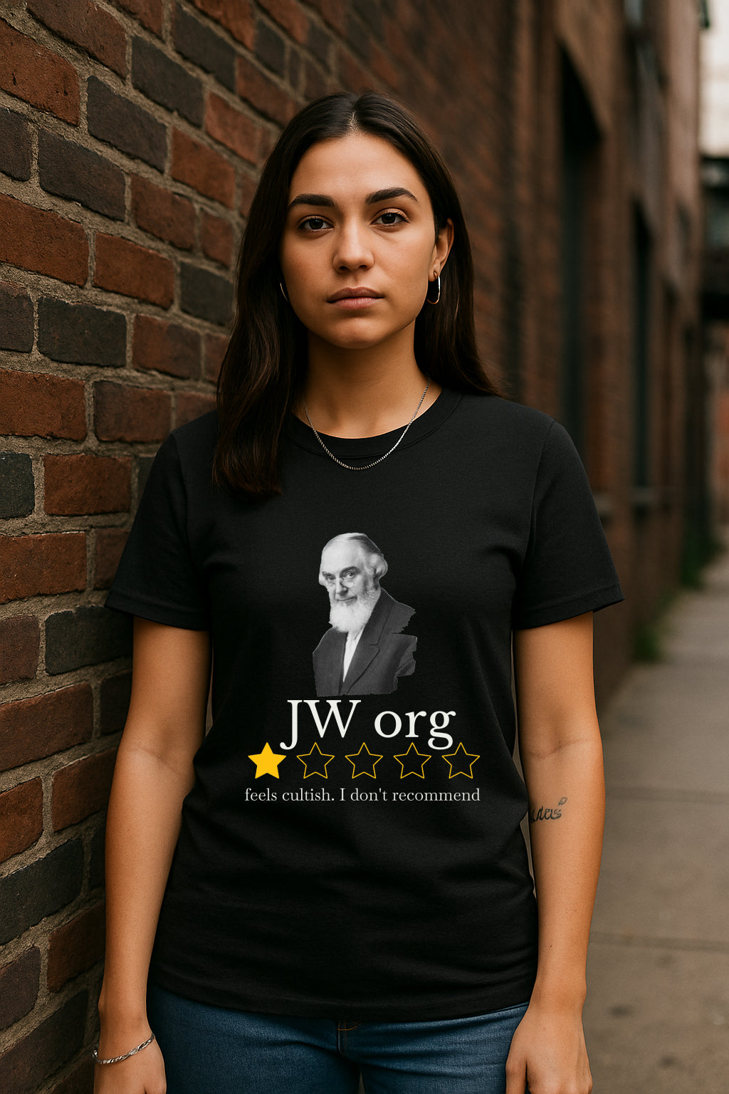 Ex Jw Parody Charles Taze Russell JW Org Review Funny T-shirt