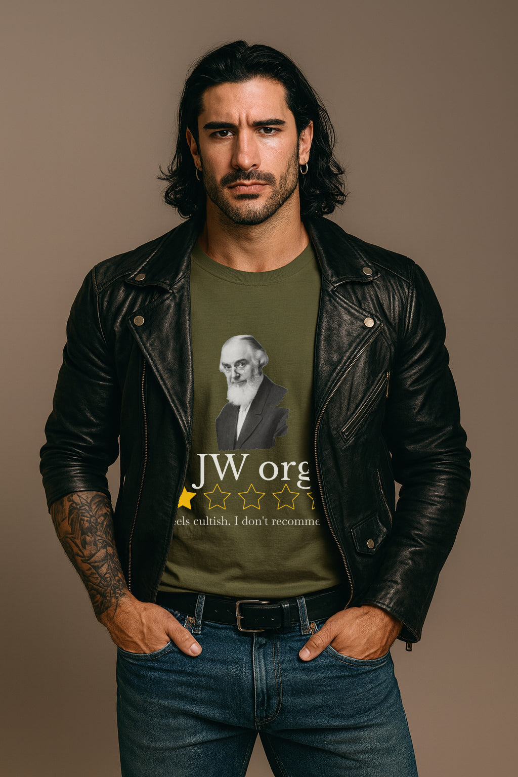 Ex Jw Parody Charles Taze Russell JW Org Review Funny T-shirt