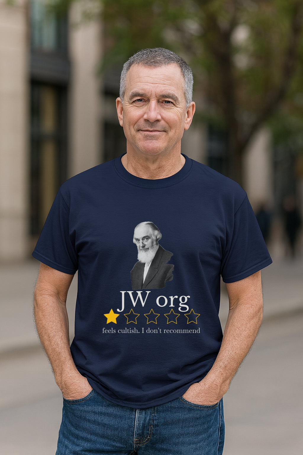 Ex Jw Parody Charles Taze Russell JW Org Review Funny T-shirt