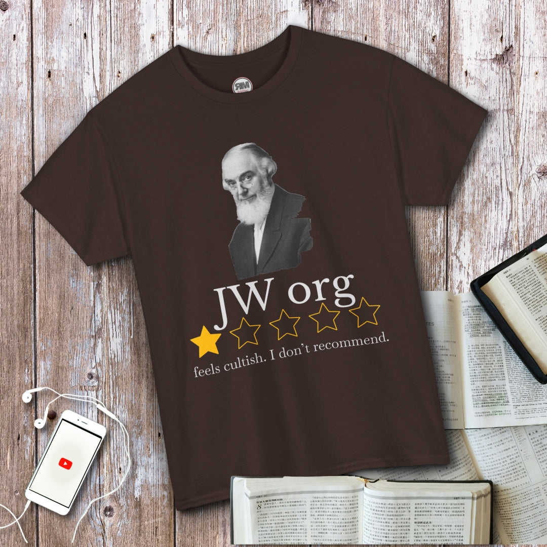 Ex Jw Parody Charles Taze Russell JW Org Review Funny T-shirt