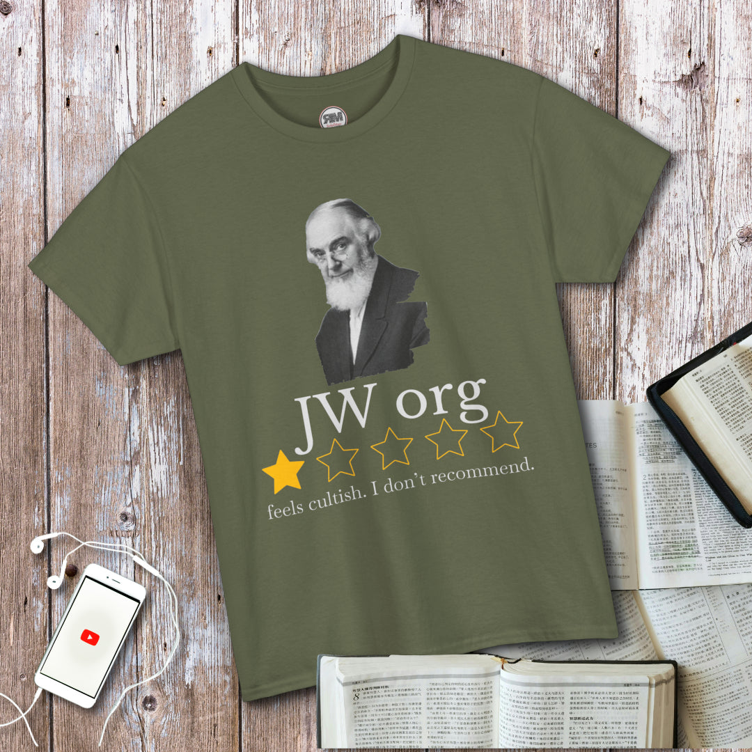 Ex Jw Parody Charles Taze Russell JW Org Review Funny T-shirt