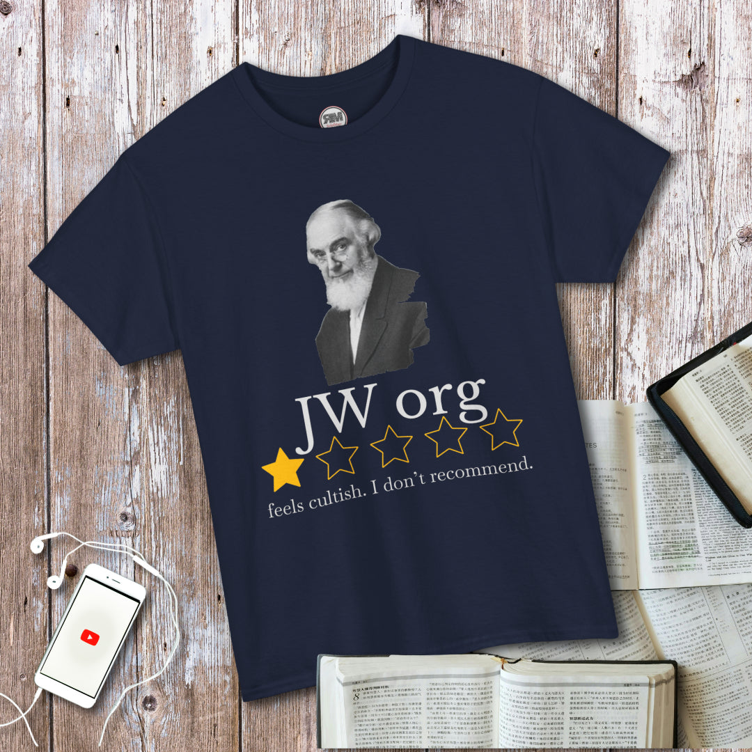 Ex Jw Parody Charles Taze Russell JW Org Review Funny T-shirt