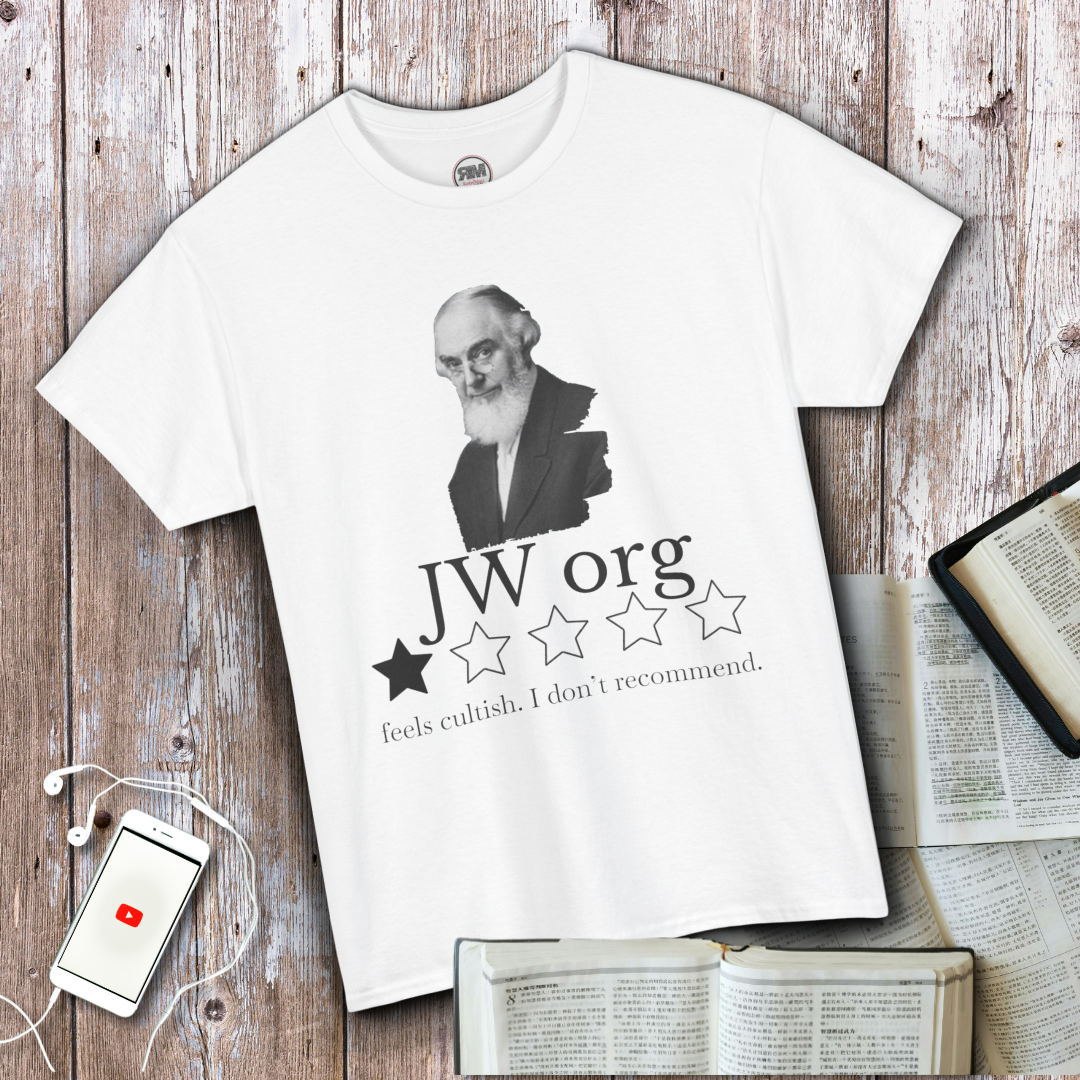 Ex Jw Parody Charles Taze Russell JW Org Review Funny T-shirt