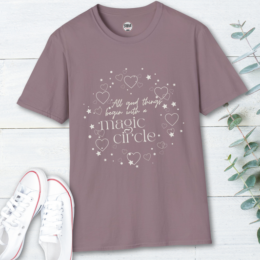 Magic Circle Crochet Addict Tee