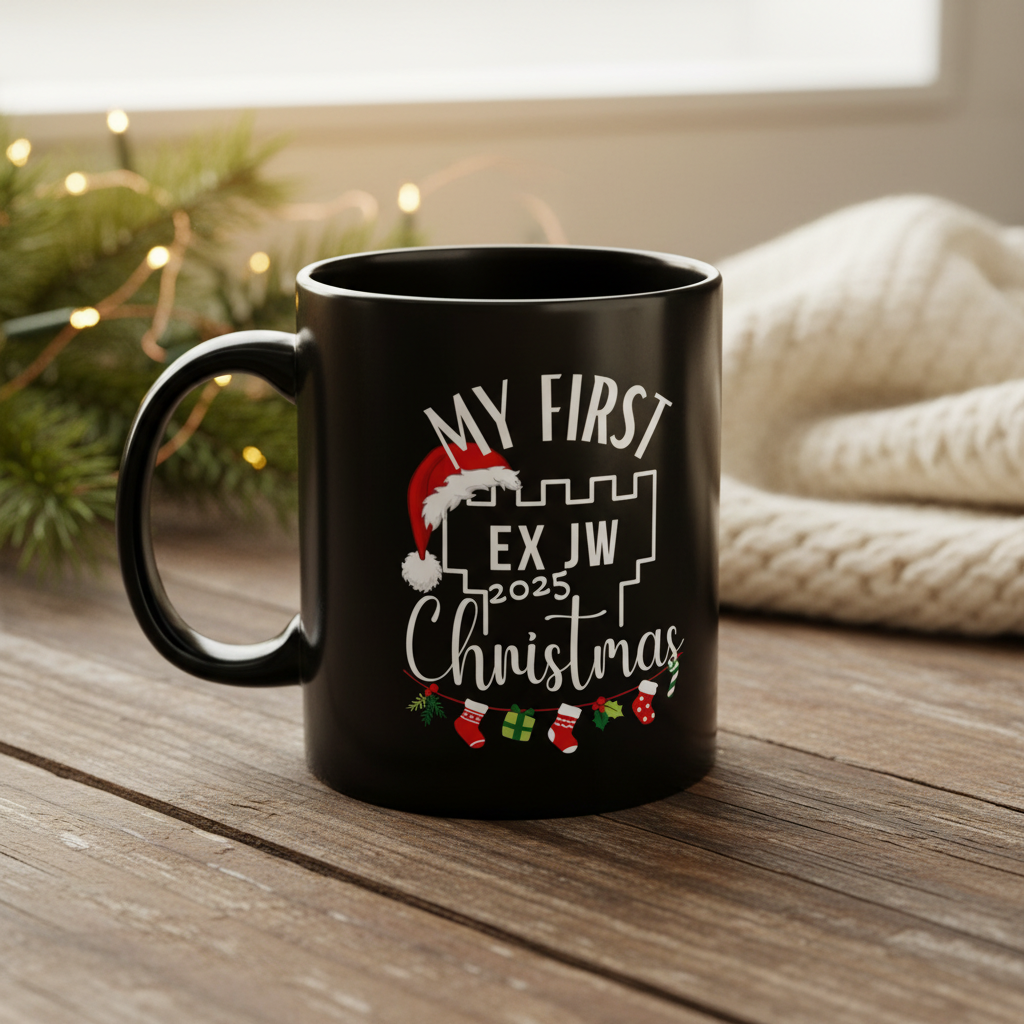 My First Ex JW Christmas Mug Enhanced Mockup